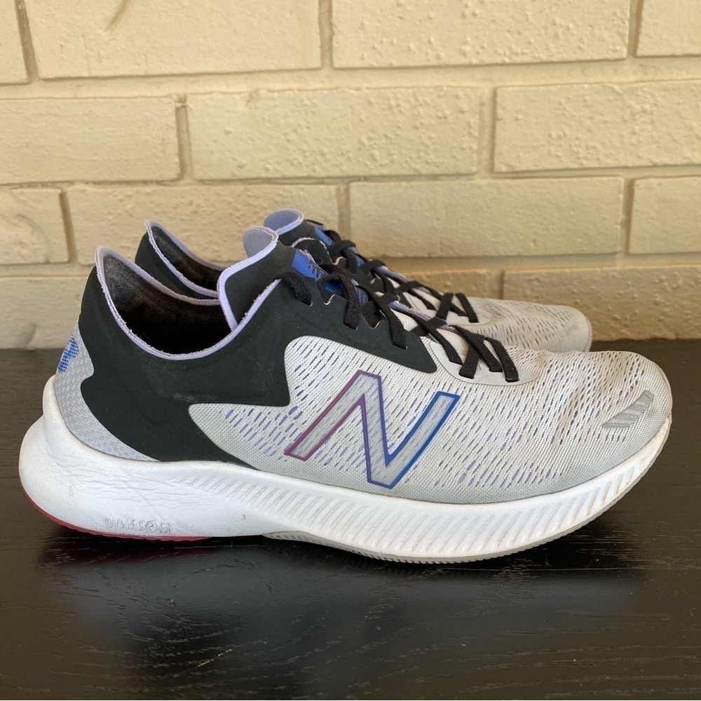 New Balance Womens Dynasoft Pesu V1 WPESULM1 Gray Running Shoes Sneakers Sz 10.5